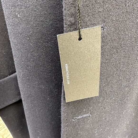 Kenneth Cole‎ Men’s Earle Short Peacoat with Removable Scarf (Navy) (NWT) - Picture 10 of 10